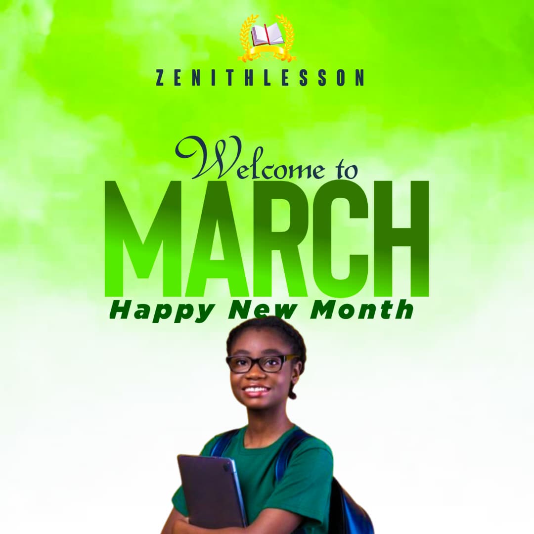 Happy New Month of March