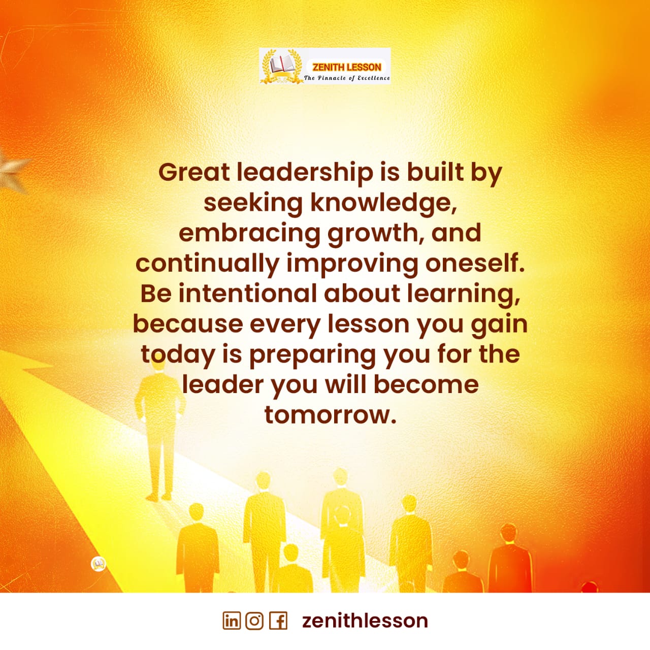 Great Leadership Is Built By Seeking Knowledge