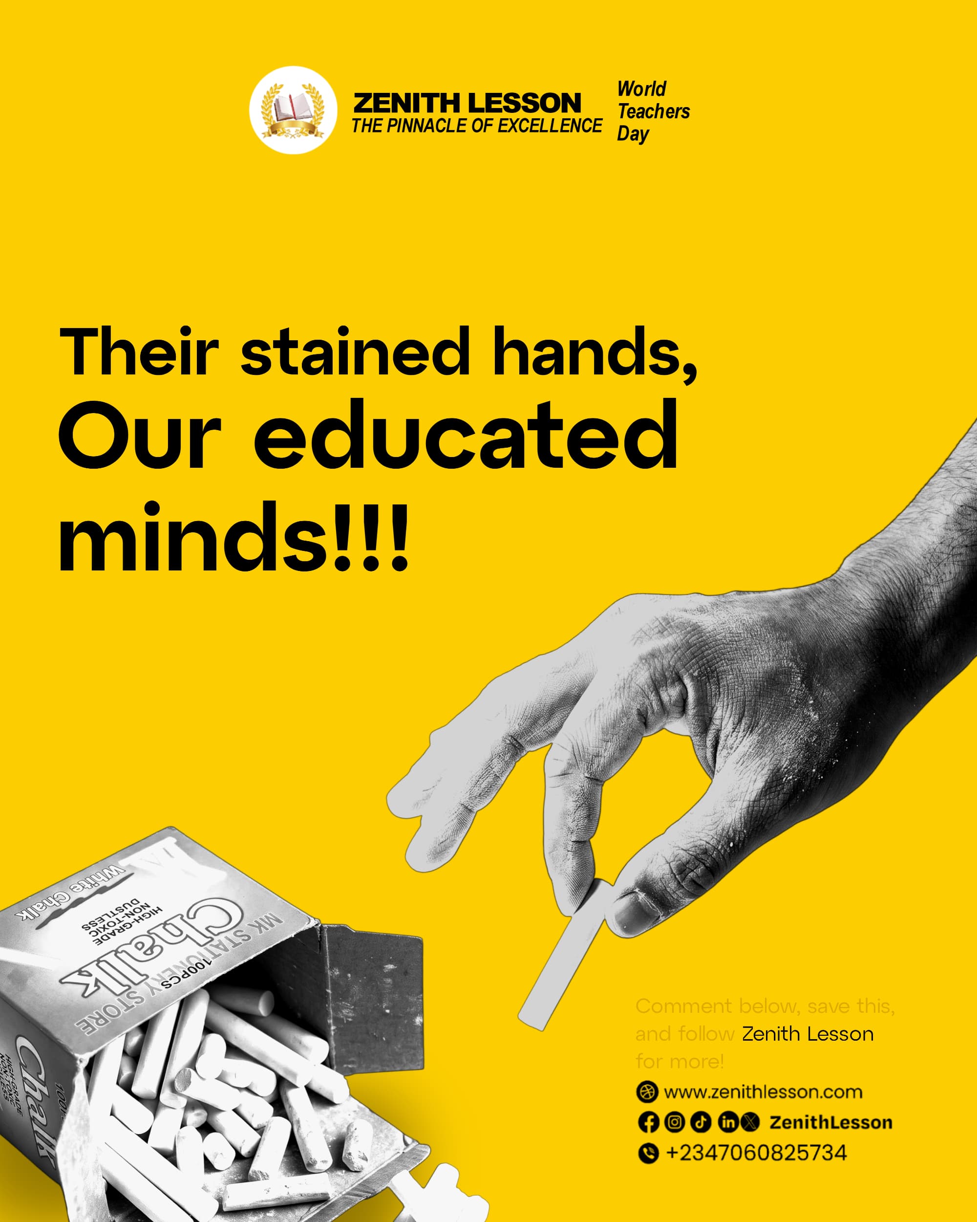 Teachers, A Beckon Of Hope To Nations